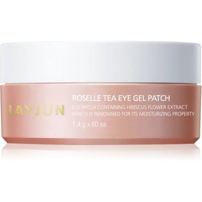 Jayjun Eye Gel Patch Roselle Tea hydrogelová maska na oční okolí proti otokům a tmavým kruhům 60x1