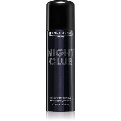 Jeanne Arthes Night Club deodorant ve spreji pro muže 200 ml - parfo.cz