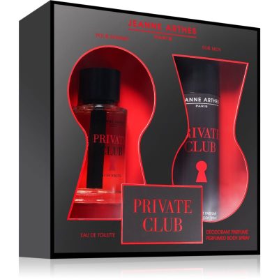 Jeanne Arthes Private Club dárková sada pro muže - parfo.cz