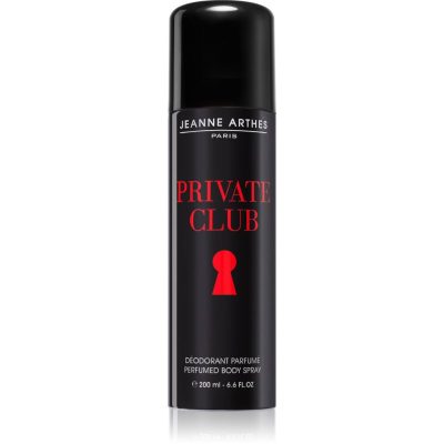 Jeanne Arthes Private Club deodorant ve spreji pro muže 200 ml - parfo.cz