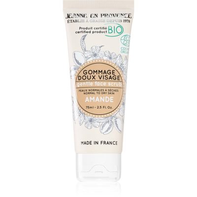 Jeanne en Provence BIO Almond jemný mandlový peeling v BIO kvalitě pro ženy 75 ml - parfo.cz