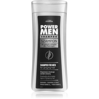 Joanna Power Men šampon na bílé a šedivé vlasy pro muže 200 ml - parfo.cz