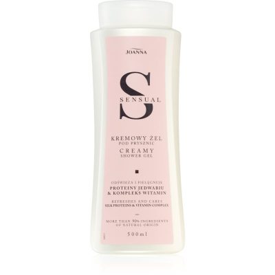 Joanna Sensual krémový sprchový gel Silk Proteins & Vitamin Complex 500 ml - parfo.cz