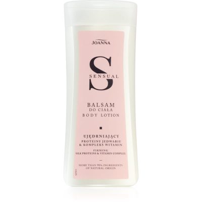 Joanna Sensual zpevňující tělové mléko Silk Proteins & Vitamin Complex 200 g - parfo.cz