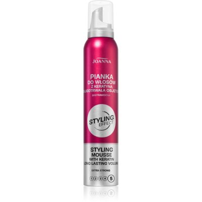 Joanna Styling Effect pěna na vlasy s extra silnou fixací 150 ml - parfo.cz