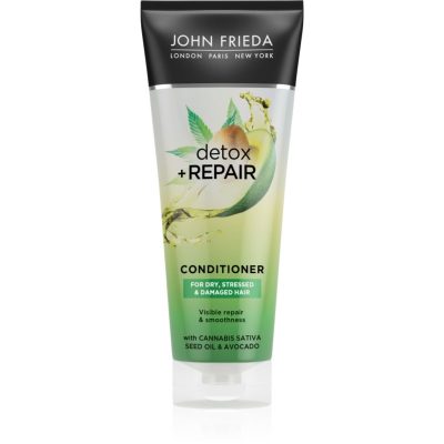 John Frieda Detox & Repair čisticí detoxikační kondicionér pro poškozené vlasy 250 ml - parfo.cz