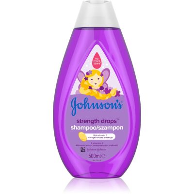 Johnson's® Strenght Drops posilující šampon pro děti 500 ml - parfo.cz