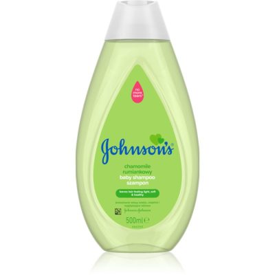 Johnson's® Wash and Bath jemný šampon pro děti od narození s heřmánkem 500 ml - parfo.cz