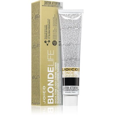 Joico Blonde Life Quick Tone Liqui rychlý toner pro blond vlasy odstín Clear 74 ml - parfo.cz