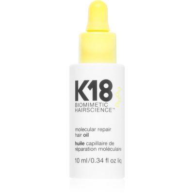 K18 Molecular Repair Hair Oil vyživující suchý olej pro poškozené a křehké vlasy 10 ml - parfo.cz