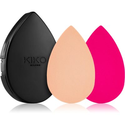 KIKO Milano Beauty Duo houbička na make-up 2 ks s pouzdrem 2 ks - parfo.cz