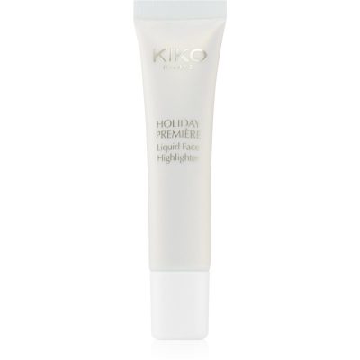 KIKO Milano Holiday Première Liquid Face Highlighter tekutý rozjasňovač odstín 01 Charming Gold 14