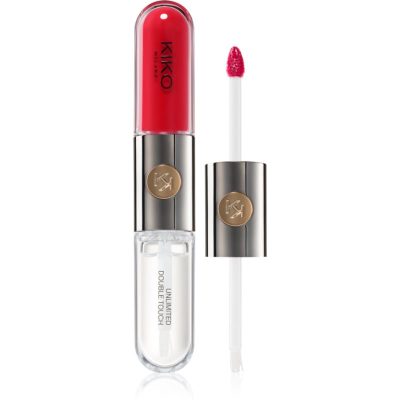 KIKO Milano Unlimited Double Touch dlouhotrvající tekutá rtěnka odstín 109 Strawberry Red 6 ml - parfo.cz