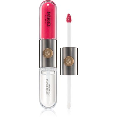 KIKO Milano Unlimited Double Touch dlouhotrvající tekutá rtěnka odstín 110 Spicy Rose 6 ml - parfo.cz