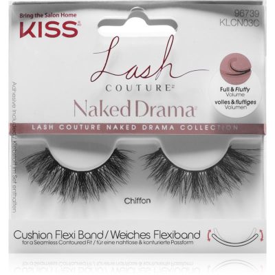 KISS Lash Couture Naked Drama umělé řasy Chiffon 96739 2 ks - parfo.cz