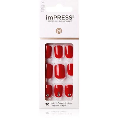 KISS imPRESS Short umělé nehty Kill Heels 30 ks - parfo.cz