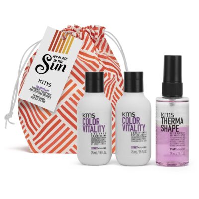 KMS Color Vitality Travel Pack cestovní sada pro tepelnou úpravu vlasů - parfo.cz