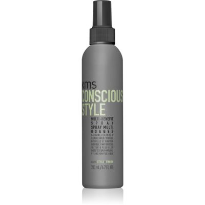 KMS Consciousstyle Multi-benefit Spray stylingový sprej pro přirozenou fixaci a lesk vlasů 200 ml - parfo.cz