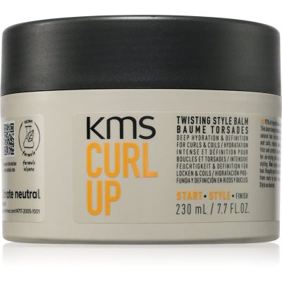 KMS Curl Up Twisting Style Balm stylingový krém pro vlnité a kudrnaté vlasy 230 ml - parfo.cz