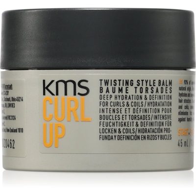 KMS Curl Up Twisting Style Balm stylingový krém pro vlnité a kudrnaté vlasy 45 ml - parfo.cz