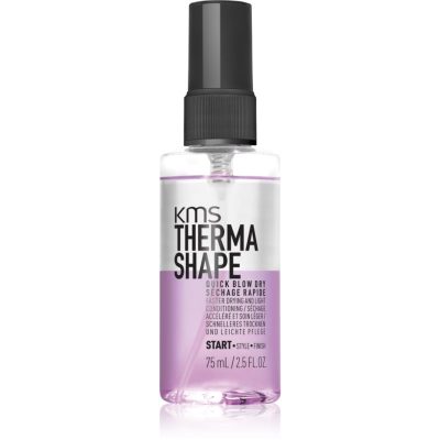KMS Thermashape Quick Blow Dry stylingový ochranný sprej na vlasy pro rychlejší foukanou 75 ml - parfo.cz