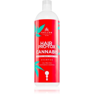 Kallos Hair Pro-Tox Cannabis regenerační šampon s konopným olejem 500 ml - parfo.cz