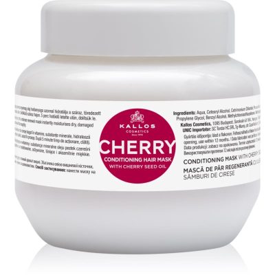 Kallos KJMN Professional Cherry hydratační maska pro poškozené vlasy 275 ml - parfo.cz