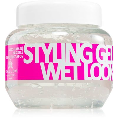 Kallos Kallos Classic Styling Gel gel na vlasy s mokrým efektem ultra silná fixace Wet Look 275 ml - parfo.cz