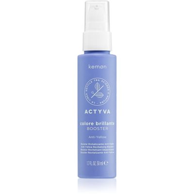 Kemon Actyva Anti-Yellow sprej na vlasy neutralizující žluté tóny 50 ml - parfo.cz