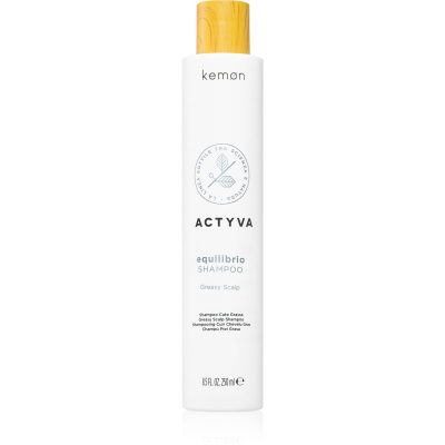 Kemon Actyva Equilibrio hloubkově čisticí šampon pro mastnou pokožku hlavy 250 ml - parfo.cz
