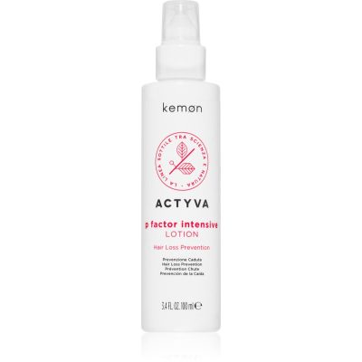 Kemon Actyva P Factor Intensive mléko proti vypadávání vlasů 100 ml - parfo.cz