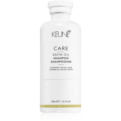 Keune Care Satin Oil Shampoo vlasový šampon pro lesk a hebkost vlasů 300 ml - parfo.cz