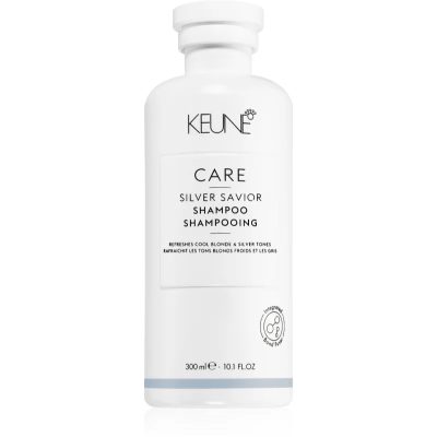 Keune Care Silver Savior Shampoo šampon neutralizující žluté tóny 300 ml - parfo.cz
