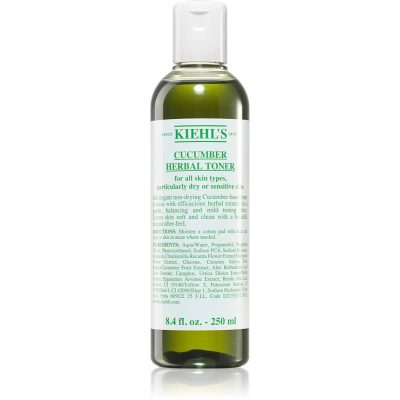 Kiehl's Cucumber Herbal Alcohol-Free Toner pleťové tonikum pro suchou až citlivou pleť 250 ml - parfo.cz