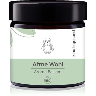 Kindgesund Breathe Well Aroma Balsam balzám pro podporu zdraví dýchacích cest 50 g - parfo.cz