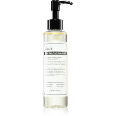 Klairs Gentle Black Fresh Cleansing Oil jemný čisticí olej pro mastnou pleť 150 ml - parfo.cz