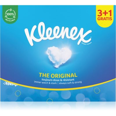 Kleenex Original Box papírové kapesníky 3+1 72 ks - parfo.cz