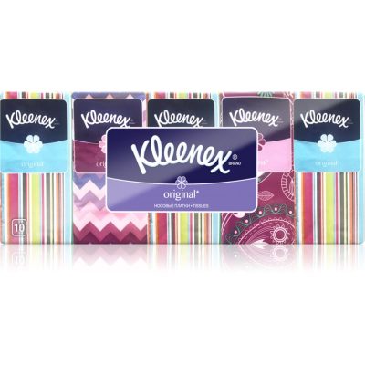 Kleenex Original Family papírové kapesníky 10x10 ks - parfo.cz