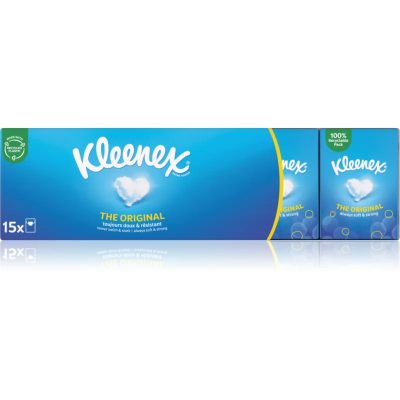 Kleenex Original Mini papírové kapesníky 15x7 ks - parfo.cz