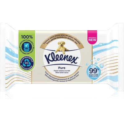 Kleenex Pure vlhčený toaletní papír 38 ks - parfo.cz