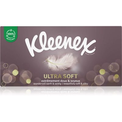 Kleenex Ultra Soft Box papírové kapesníky 64 ks - parfo.cz