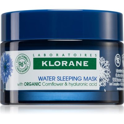 Klorane Chrpa Bio noční maska s kyselinou hyaluronovou 50 ml - parfo.cz