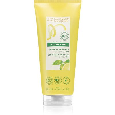 Klorane Cupuaçu Bio Extrakt z citrónové kůry vyživující sprchový gel 200 ml - parfo.cz
