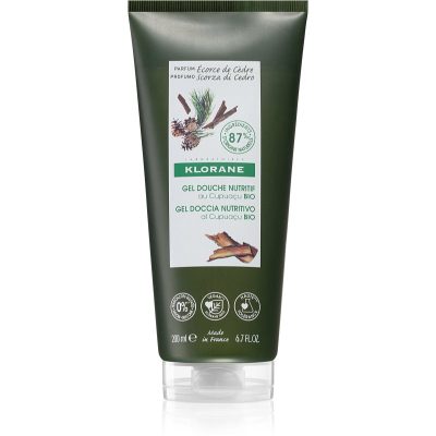 Klorane Cupuaçu Bio Kůra z cedru vyživující sprchový gel 200 ml - parfo.cz