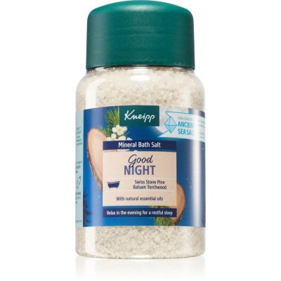 Kneipp Good Night koupelová sůl Swiss Stone Pine & Balsam Torchwood 500 g - parfo.cz