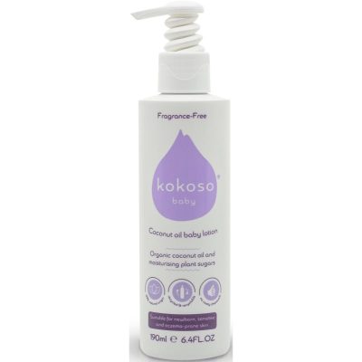 Kokoso Baby Kids tělové mléko bez parfemace pro děti 190 ml - parfo.cz