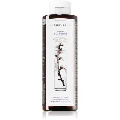 Korres Almond & Linseed šampon pro suché a poškozené vlasy 250 ml - parfo.cz