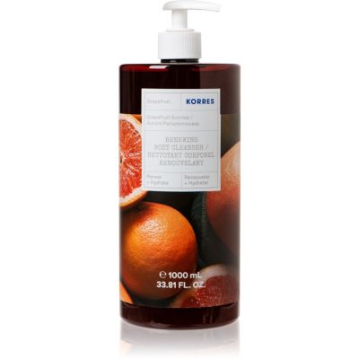 Korres Grapefruit osvěžující sprchový gel 1000 ml - parfo.cz
