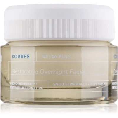 Korres White Pine Meno-Reverse™ intenzivní omlazující noční krém na hluboké vrásky 40 ml - parfo.cz