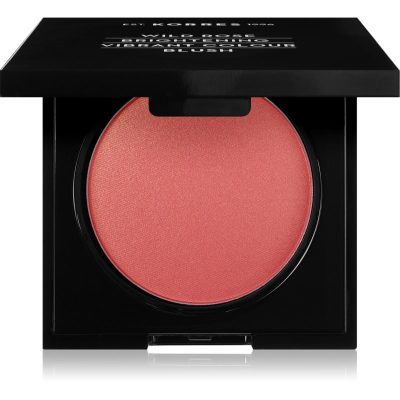 Korres Wild Rose pudrová tvářenka odstín 12 Golden Pink 5.5 g - parfo.cz